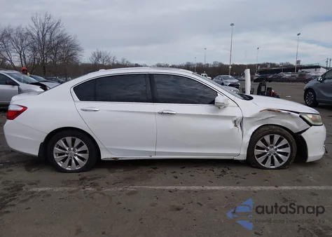 2014 Honda Accord Ex-L V-6 from USA, damaged, VIN 1HGCR3F84EA010986